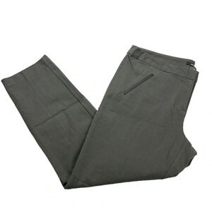 Alfani New Women’s 16 New Tummy Control Slim Leg Urban Olive Pant
